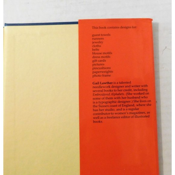 Easy to Cross Stitch by Gail Lawther 1991 Colorful Illustrations Hardback Jacket - Picture 4 of 9